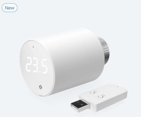 Shelly BLU TRV 2-PACK Chytrá termostatická hlavice Shelly BLU TRV 2-PACK Chytrá termostatická hlavice